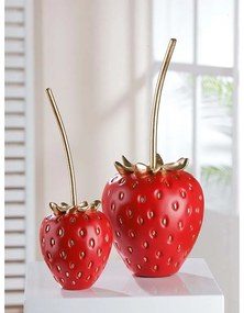 STRAWBERRY FRUTILLA СТАТУЕТКА ЧЕРВЕНА ЯГОДА 35 СМ