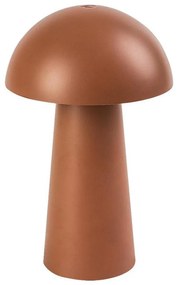 Rabalux 76039 - LED външна лампа MIREO с докосване и димер, 1,5 W/5 V, IP44, 1200 mAh, USB, кафява