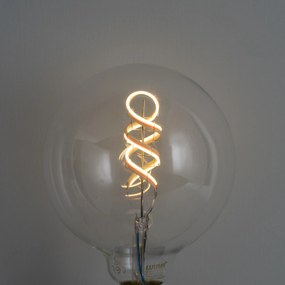 Интелигентни димируеми LED крушки E27 G125 RGBW 4W 250lm 2700K