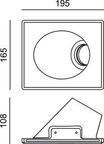 Вдлъбнати Точкова светлина Gram