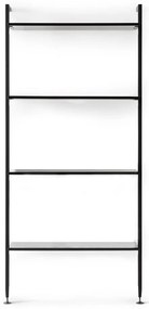 Черна етажерка за книги 94x210 cm Edge by Hammel - Hammel Furniture