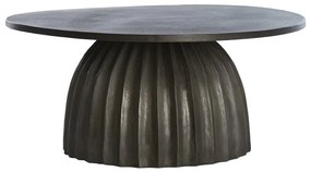 Метална кръгла странична масичка ø 70 cm Veglia – Light &amp; Living