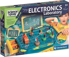 Clementoni - SCIENCE PLAY Лаборатория по Електроника 61548