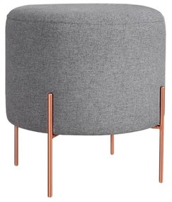 Сива табуретка Copper – Artie
