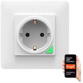 Смарт щепсел SMART 3680W/230V/16A Wi-Fi Tuya SCHUKO