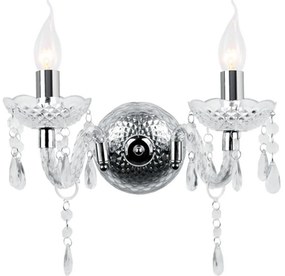 Аплик за стена Garbor 2light-Chromium