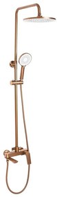 REA-P2418 - Душ комплект с смесител AVALON, четкана мед