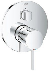 Едноръкохватков смесител 24096003, с 3-посочен превключвател