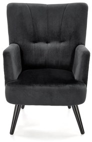 Кресло BM-Pagoni, графитено черен