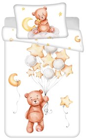 Памучно спално бельо за детско креватче 100x135 cm Medvídek "Cute" – Jerry Fabrics