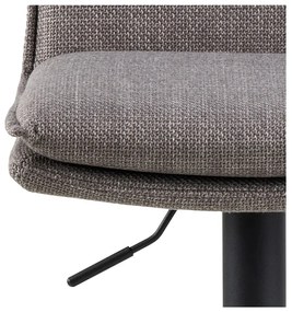 Сиви въртящи се бар столове в комплект от 2 броя 107 см Flynn - Actona