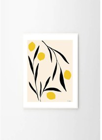 Постер 30x40 cm Lemon – Anna Mörner – The Poster Club