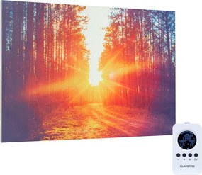 Klarstein Wonderwall Air Art Infinite, инфрачервен нагревател, картина, 90 x 60 см, 580 W, за стената, дистанционно управление