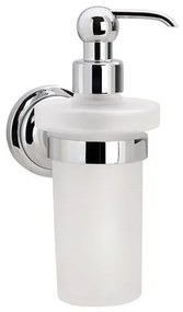 Дозатор за течен сапун 8x19 см сребрист