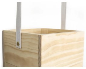 Саксия от бяла ела Colgantes, 17 x 62 cm - Surdic