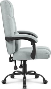 Ергономичен офис стол CABRO C505 до 150 кг сив