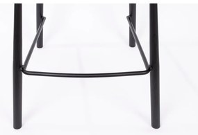 Светлорозови бар столове от кадифе в комплект от 2 броя 91,5 cm Brit - Zuiver