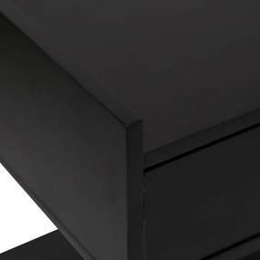 Скрин atmosphera Tedy, 3 чекмеджета, MDF,Черен