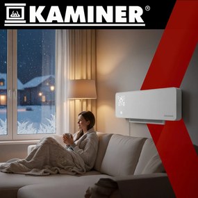 Въздушна завеса с отопление Kaminer Zelvion - електрически стенен отоплител