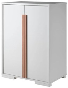 Бял детски шкаф 98x116 cm London - Vipack
