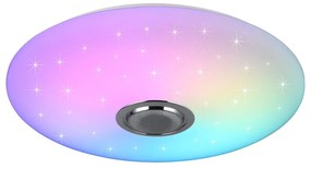 Бяло LED осветително тяло за таван ø 58 cm Musica – Trio