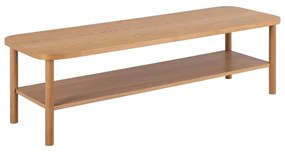 Масичка за кафе от дъб в естествен цвят 50x150 cm Banbury – Actona