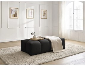 Черна шенилова табуретка Everest – Bobochic Paris