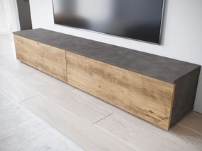 Тапицирано легло  Lowboard D 180-Сонома - въглерод