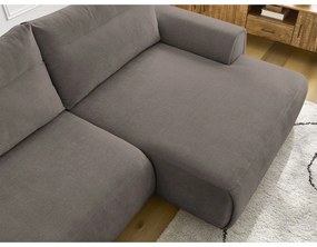 Кафяв ъглов диван Aden – Bobochic Paris