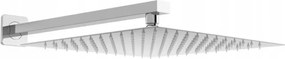 Mexen Slim дъждовна слушалка 30 x 30 см с поддържащо рамо, хром - 79130112-00