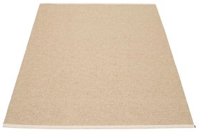 Бежов килим за открито и закрито 140x200 cm Mono Light Nougat – Pappelina