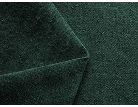 Тъмнозелено двойно тапицирано легло с място за съхранение и включена подматрачна рамка 160x200 cm Hauke – Makamii