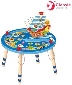 Classic world - Дървена активна маса