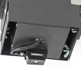 Интелигентен вграден прожектор черен с Wi-Fi GU10 Trimless - Oneon 1