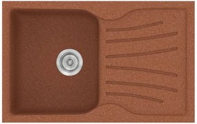 Мивка Sanitec 327-Granite Terracotta
