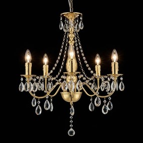 ЛАМПА EBT015-5CP Gold