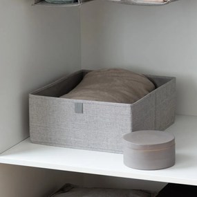 Сива кутия за съхранение Oxford, 56 x 36 cm - Compactor