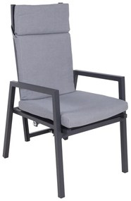 Сив градински стол метален Sintra – Garden Pleasure