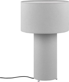 Светлосива настолна лампа (височина 40 см) Bale - Trio