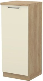 Висок подов шкаф Modena K14-60-1KF-Oak - Beige