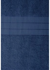 Тъмносини памучни кърпи в комплект от 4 броя 50x100 cm - Good Morning