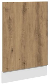 856132 vidaXL Панел за съдомиялна машина "Lyon", изкуствен дъб, 45x3x67 см, инженерно дърво