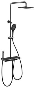 Душ система със смесител, пита, слушалка и шлаух ГЛОРИ ICT 6233GG, Inter Ceramic