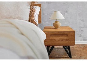 Нощно шкафче от дъбова дървесина Golo - The Beds