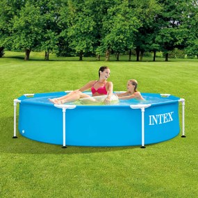 92516 INTEX Басейн с метална рамка, 244x51 cм