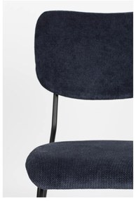 Тъмносини трапезни столове в комплект от 2 броя Benson - Zuiver