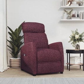 329612 vidaXL Изправящ стол, лилав, текстил