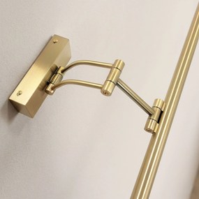 LED аплик за баня SWE022-1W 42cm Brush Gold