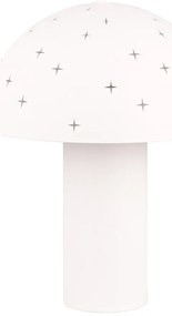 Бяла настолна лампа (височина 32,5 cm) Seta - Trio