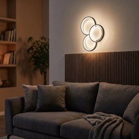 Стенна лампа аплик LED APP1919-W Black